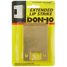 2.25H X 3" EXTENDED LIP STRIKE - Click Image to Close